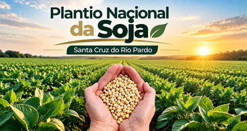 Santa Cruz do Rio Pardo abre oficialmente o plantio nacional da soja