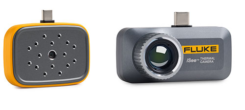 Fluke amplia série iSee™ com novas câmeras portáteis para inspeções termográficas e acústicas