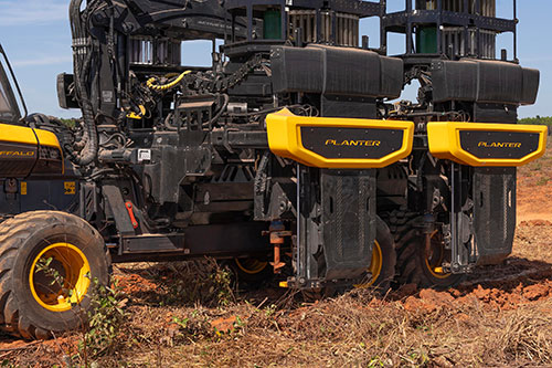 Grupo Timber e Ponsse inauguram nova era do plantio mecanizado