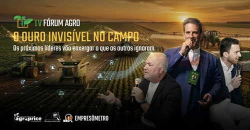 Empresômetro e IBPT anunciam a 4ª edição do Fórum Agro, com foco em inteligência de dados no campo