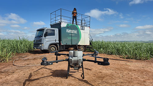 Natutec® registra 22 mil ha pulverizados no primeiro semestre e consolida operação com caminhão NR 31