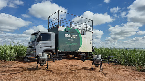 Natutec® registra 22 mil ha pulverizados no primeiro semestre e consolida operação com caminhão NR 31
