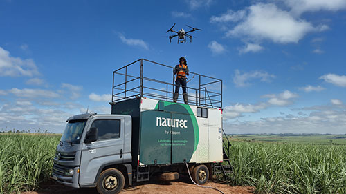 Natutec® registra 22 mil ha pulverizados no primeiro semestre e consolida operação com caminhão NR 31