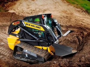 New Holland Construction apresenta C338 em pré-lançamento e soluções de conectividade na Paving Expo 2026