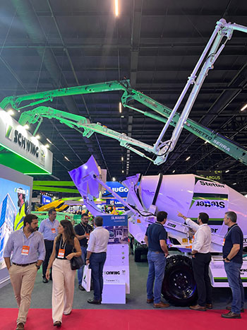 SCHWING Stetter lançou autoconcreteira SLM4000 na Paving Expo 2026