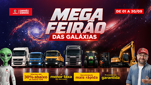 Mega Feirão VAMOS Seminovos reúne ofertas especiais e sorteia uma Iveco Daily 0 km