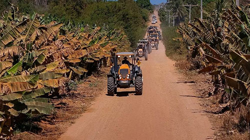 Expedição "Viajando com V de Valtra" chega ao fim no Santuário de Bom Jesus da Lapa