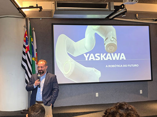 Yaskawa Motoman destaca aplicações da robótica industrial durante o E2E 360 e o 1º Simpósio Engenharia do Futuro