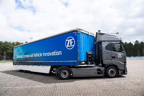 ZF demonstra como veículos comerciais definidos por software já geram valor para os clientes