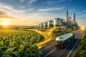 Uso voluntário de biodiesel brasileiro é resposta ao temor imediato de falta de diesel, afirma APROBIO A Agência Nacional do Petróleo, Gás Natural e Biocombustíveis (ANP) já atualizou as regras para o uso voluntário de biodiesel em teores superiores ao percentual obrigatório de 15% (B15) A Agência Nacional do Petróleo, Gás Natural e Biocombustíveis (ANP) já atualizou as regras para o uso voluntário de biodiesel em teores superiores ao percentual obrigatório de 15% (B15) Dependência do diesel fóssil importado também pode ser resolvida com aumento da mistura para B17 com alternativa disponível e renovável Setor está mobilizando recursos e esforços para que os testes de ampliação de mistura sejam acelerados para suportar a decisão São Paulo, setembro de 2026 - O Brasil enfrenta uma vulnerabilidade energética significativa ao importar grande parte do diesel fóssil utilizado, principalmente dos Estados Unidos, o que gera subsídios externos e riscos de desabastecimento. O alerta da Federação da Agricultura do Estado do Rio Grande do Sul (Farsul) sobre relatos de restrições e atrasos na entrega de diesel a produtores rurais renova a preocupação com a segurança do abastecimento no início do plantio da safra de verão. Diante desse temor, a APROBIO (Associação dos Produtores de Biocombustíveis do Brasil) defende uso voluntário de biodiesel acima da mistura obrigatória atualmente em 15% (B15), que não depende mais de autorização prévia da Agência Nacional do Petróleo, Gás Natural e Biocombustíveis (ANP), bastando uma comunicação à agência para utilização em transporte público, transporte ferroviário, navegação interior e marítima, frotas cativas, equipamentos e veículos destinados à extração mineral e à geração de energia elétrica, tratores e demais aparelhos destinados a executar trabalhos agrícolas Aumento imediato para B17 “Outro caminho para reduzir os riscos é que o governo federal avance na ampliação do uso do biodiesel com a a implementação imediata do B17, elevando a mistura para reduzir a dependência internacional nacional como parte da solução”, destaca Jerônimo Goergen, Presidente da APROBIO. “Nesse sentido, o setor está mobilizando recursos e esforços para os testes de ampliação de mistura sejam acelerados para suportar a decisão”, disse Goergen. O governo federal poderia solicitar os laudos técnicos dos testes já realizados e promover uma reunião do Conselho Nacional de Política Energética (CNPE) para deliberar sobre o B17. O governo federal já desenvolve testes para verificar desempenho, durabilidade e segurança com porcentuais até B25. Segundo Goergen, “a indústria nacional possui ampla capacidade produtiva e regulamentação adequada para garantir o suprimento contínuo de biodiesel e impulsionar a economia sem depender de choques externos”. “A transição para teores mais elevados representa uma estratégia soberana para assegurar o abastecimento e promover o desenvolvimento industrial do país”, completou. O Brasil importa hoje cerca de 20 a 25 navios de diesel por mês. Em setembro, estão previstos cerca de 838 mil m³ de diesel importado. Aproximadamente 80% desse volume tem origem nos Estados Unidos e está sendo subsidiado, o que gera benefício direto para aquele país. Ao ampliar a mistura de B15 para B17, o país adiciona cerca de 125 mil m³/mês de biodiesel nacional, o que permite deixar de importar entre 3 a 4 navios de diesel por mês. O alívio nos gastos com subsídios estatais promove impactos positivos no fortalecimento da agricultura familiar e do agronegócio, além de aumentar a industrialização e a geração de mais emprego e renda no país. Para a APROBIO, o alerta da Farsul deve impulsionar uma ação preventiva. O Brasil tem no biodiesel uma solução ao seu alcance para reduzir a vulnerabilidade às importações e fortalecer sua segurança energética. Cabe ao governo decidir pelo avanço dessa agenda.
