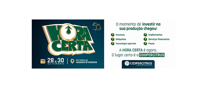 Hora Certa em São Sebastião do Paraíso reúne oportunidades para cafeicultores, Encontro “A Voz do Jovem” com Gustavo Rennó e exposição do novo Drone DJI AgrasT55